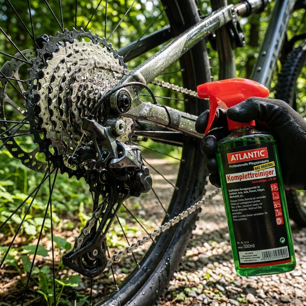Limpiador de Bicicletas Atlantic Spray 500ml para una Bicicleta Brillante 2/2