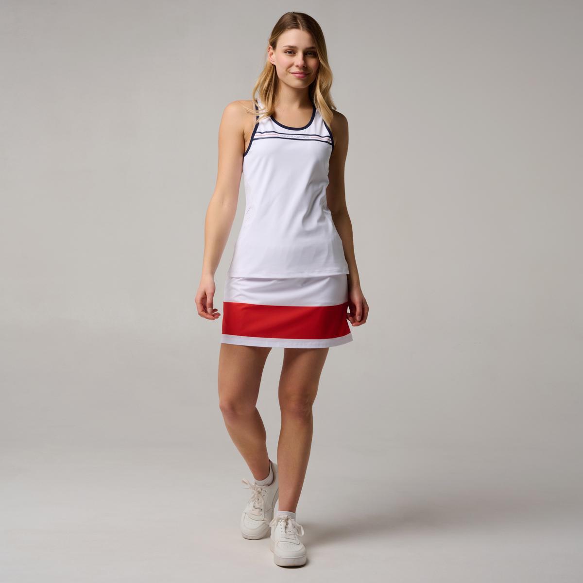 Debardeur Performance Femme Roland-Garros - Blanc 3/5