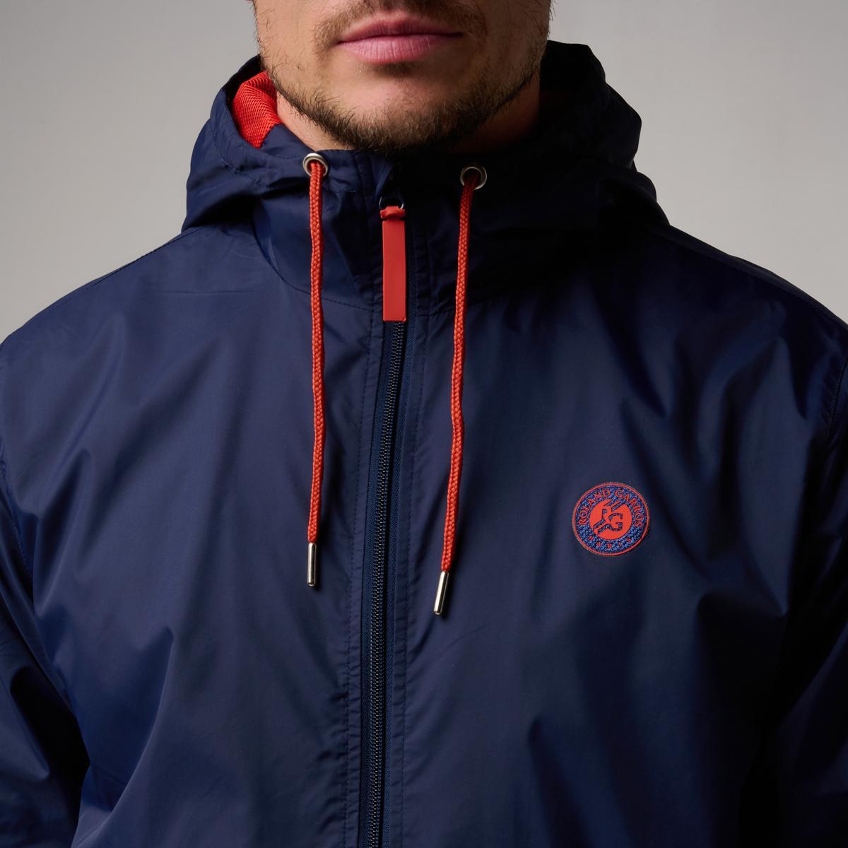 Coupe-vent Essentiel homme Roland-Garros - Marine 2/4