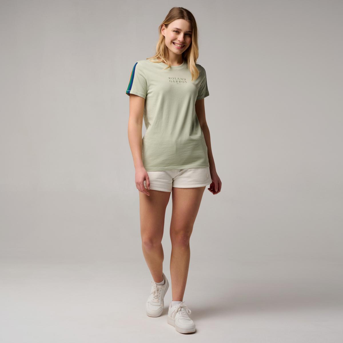 T-shirt Color Line femme Roland-Garros - Vert 3/5
