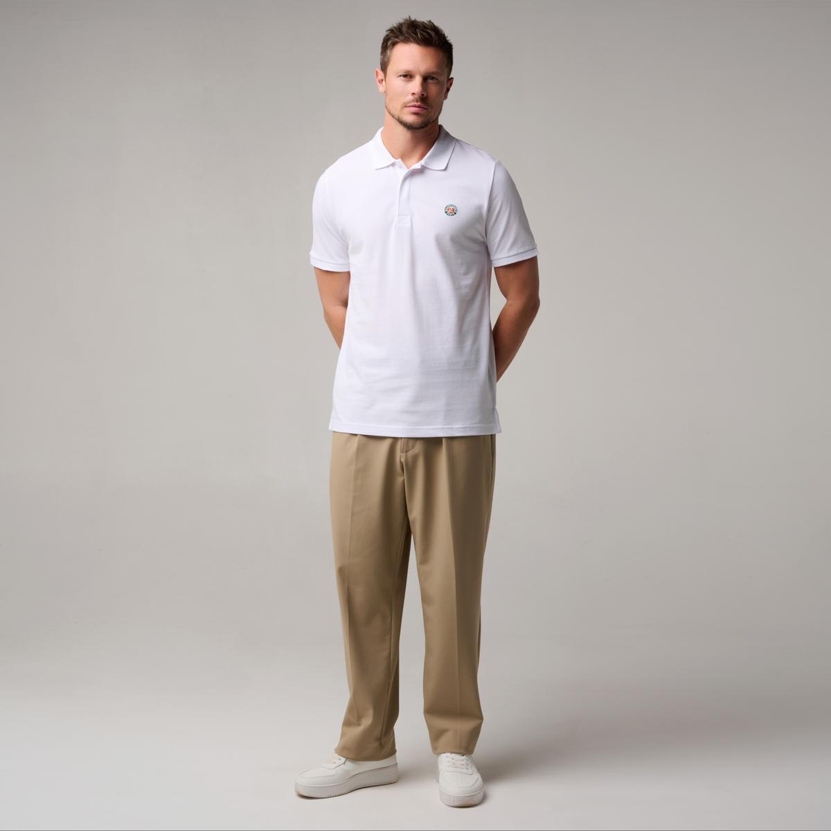 Polo Basique Homme - Blanc 3/5