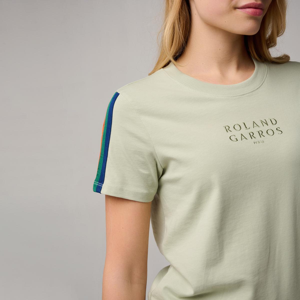 T-shirt Color Line femme Roland-Garros - Vert 2/5