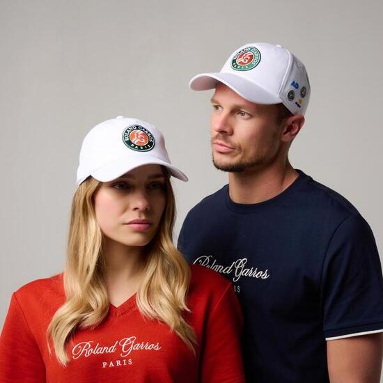 Casquette Grand Slam Roland-Garros - Blanc