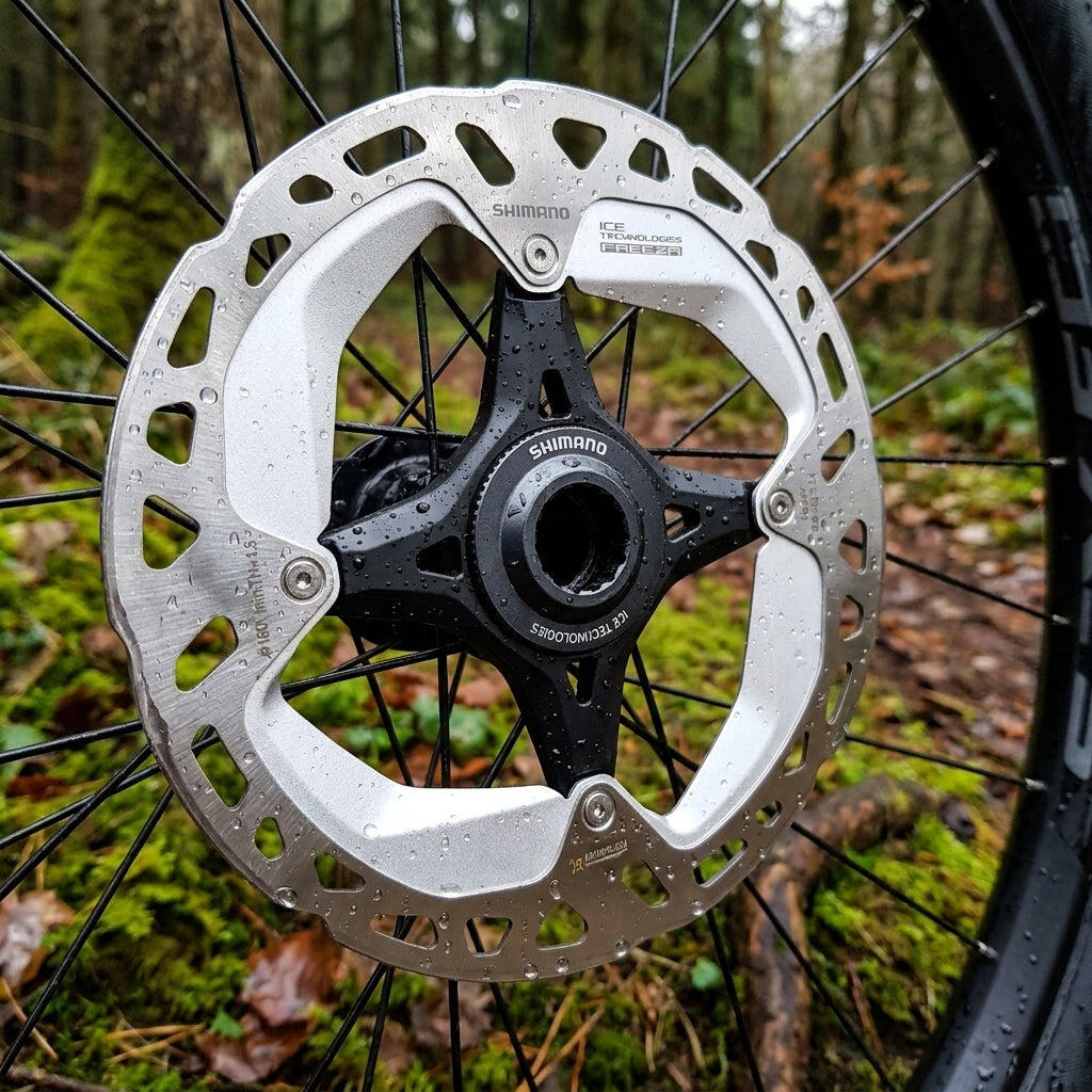 Disco de freno de carretera Shimano Centerlock Ice Tech 3/3