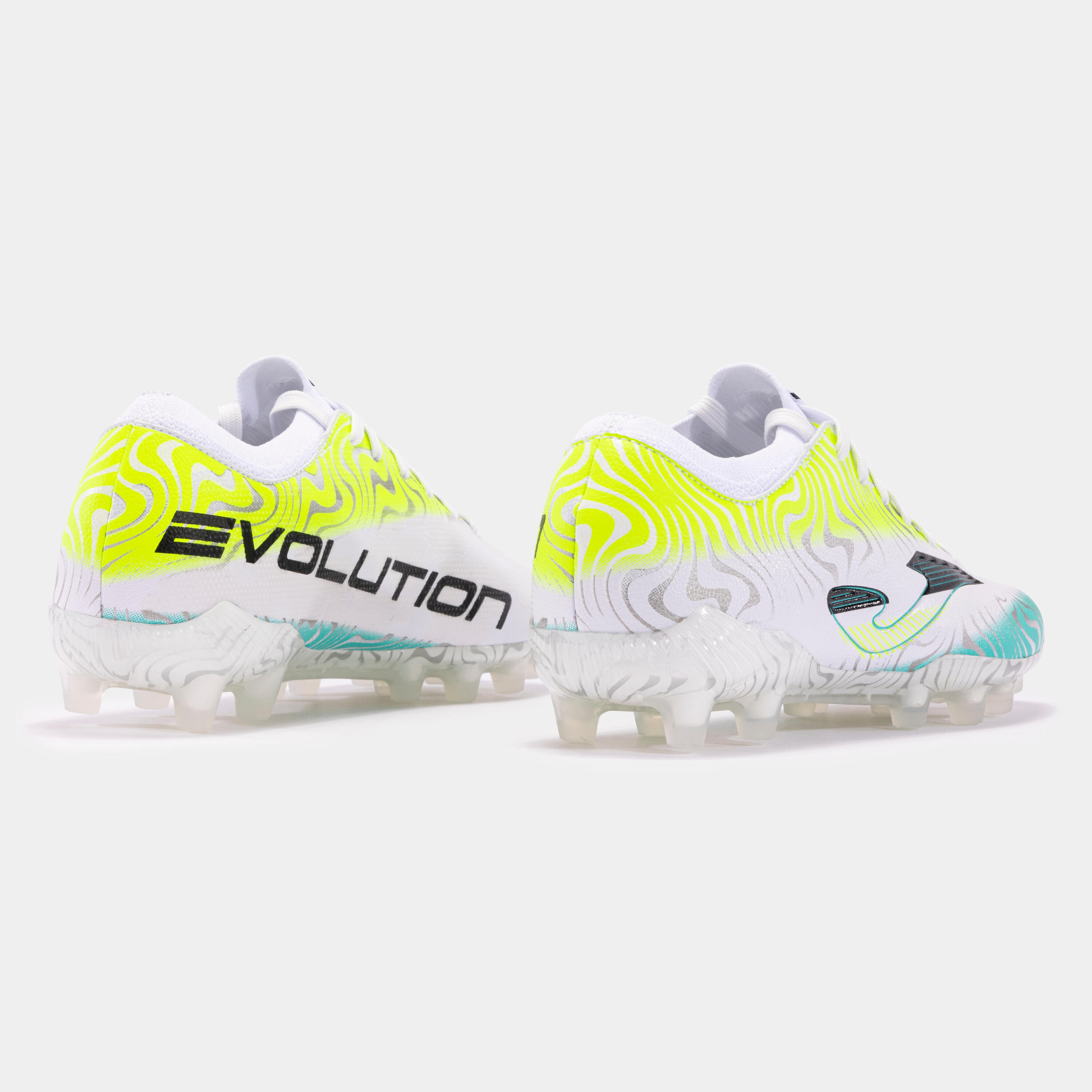 Chaussures Football Football Adulte Joma Evolution Cup 24 FG Blanc 3/5