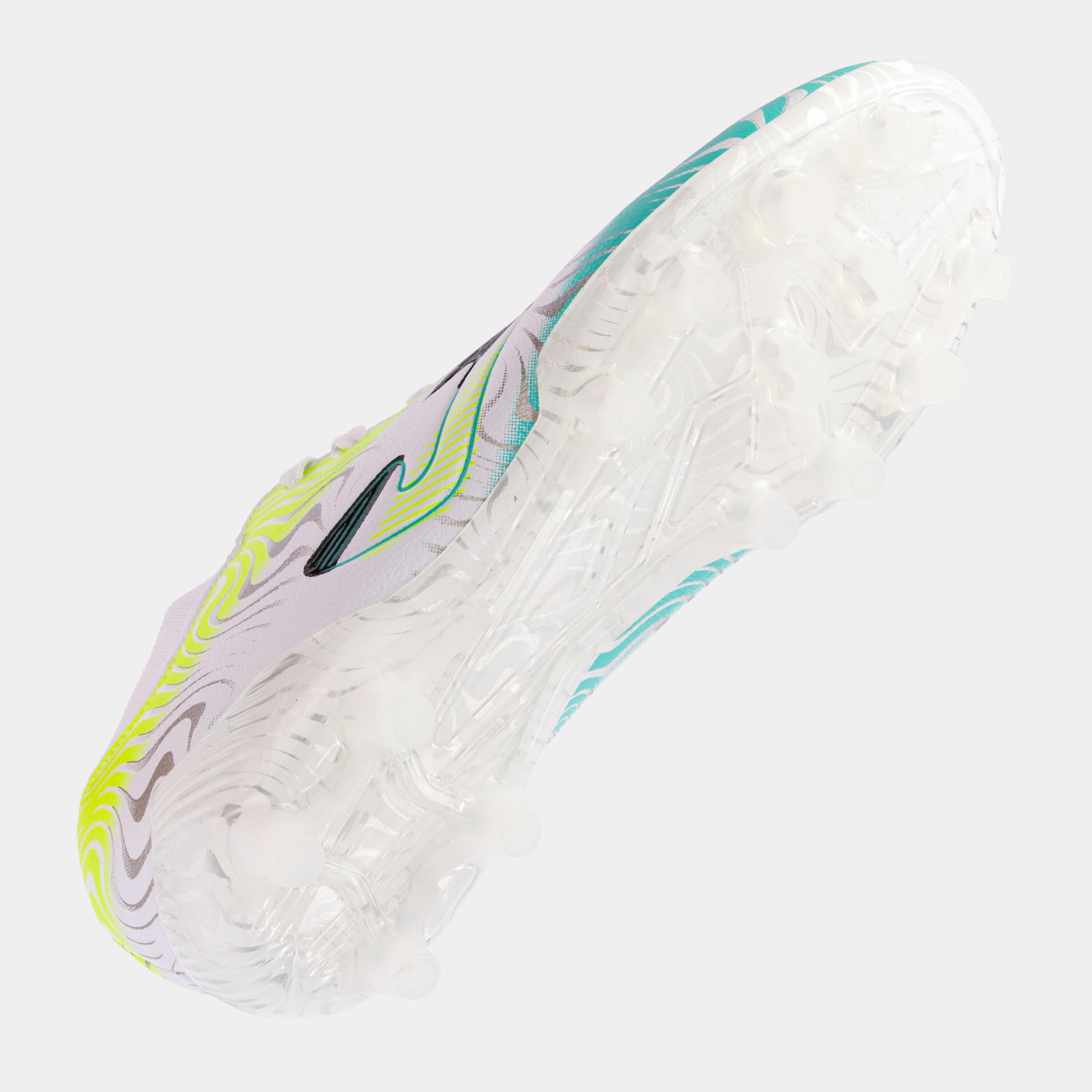 Chaussures Football Football Adulte Joma Evolution Cup 24 FG Blanc 5/5