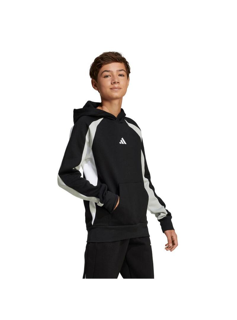 Sweatshirts en polaire pour enfant Adidas Cb fl Noir 2/5