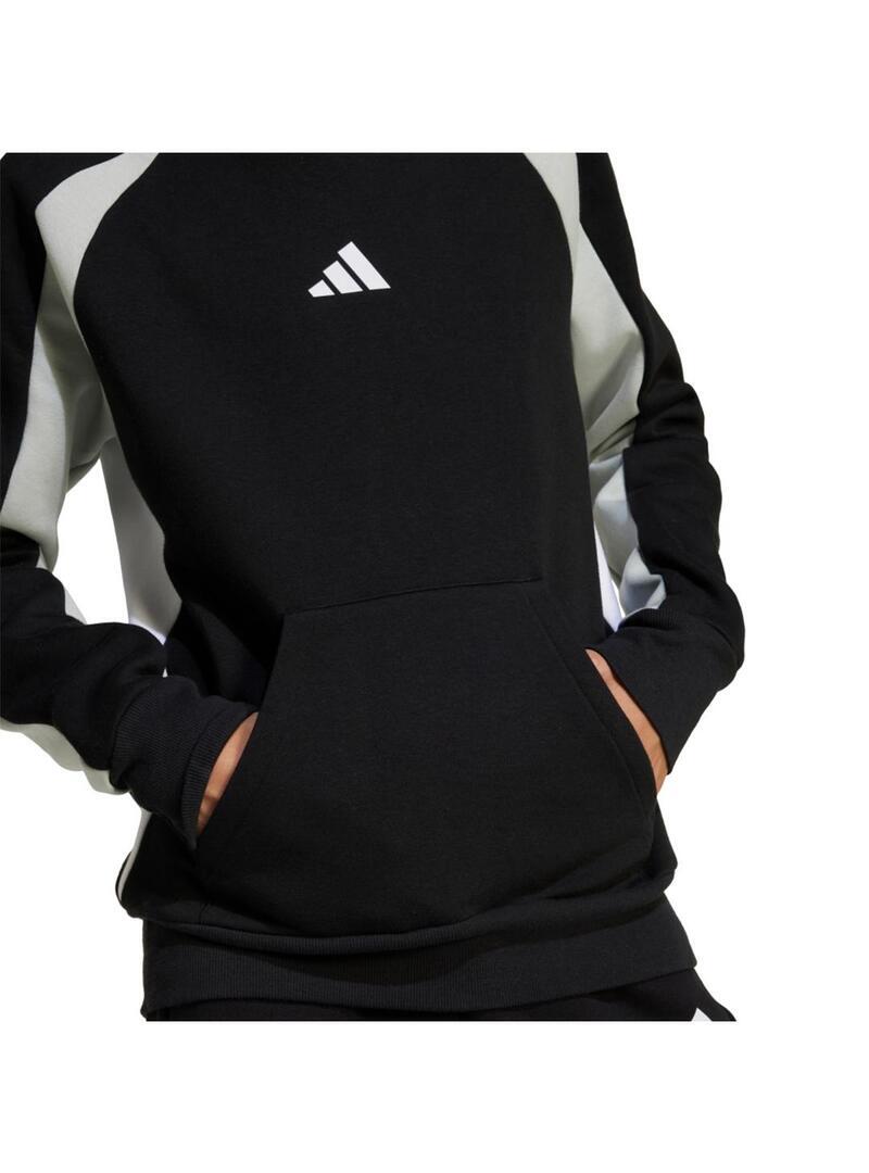 Sweatshirts en polaire pour enfant Adidas Cb fl Noir 5/5