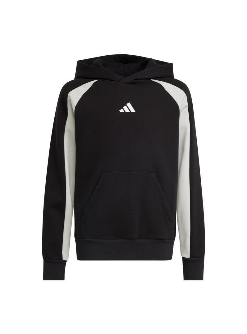 Camisolas de lã polar para crianças adidas cb fl preto