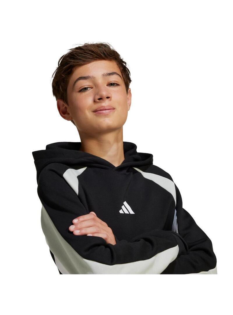 Sweatshirts en polaire pour enfant Adidas Cb fl Noir 4/5