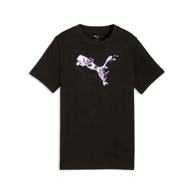 T-shirt puma graphic floral cat tee g kind