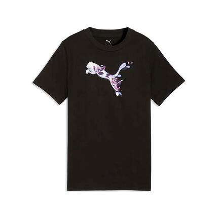 T-Shirt Puma Graphic Floral Cat Tee G Enfant