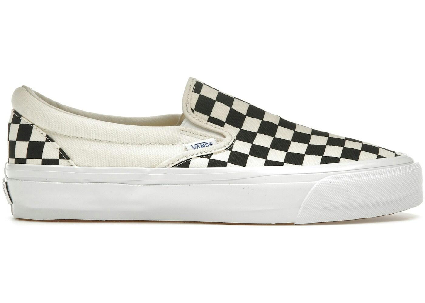 Vans Premium Slip-On 98 Checkerboard - Black Off White 2/2