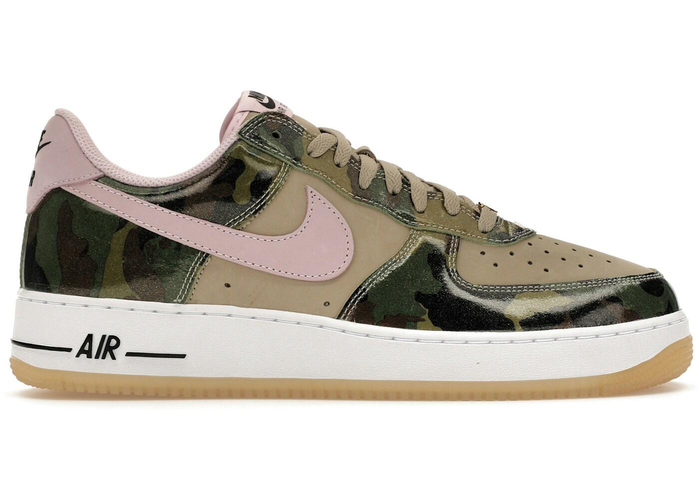 Nike Air Force 1 Low '07 LV8 Patent Camo Pink 2/2
