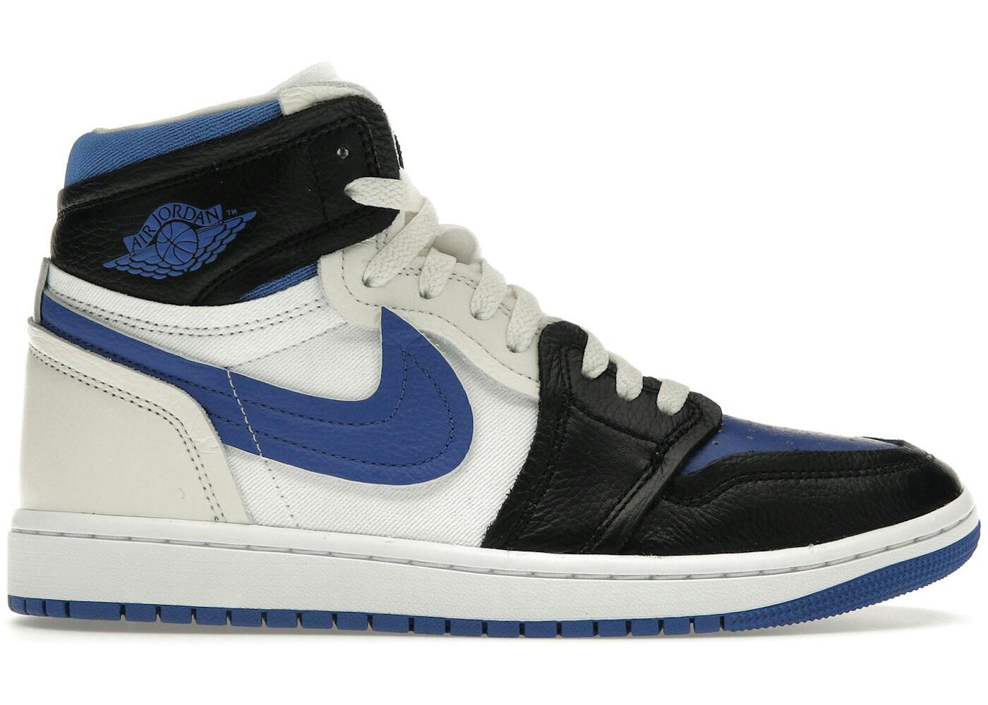 Jordan WMNS Air Jordan 1 Mid - Black Game Royal White Sail 2/2