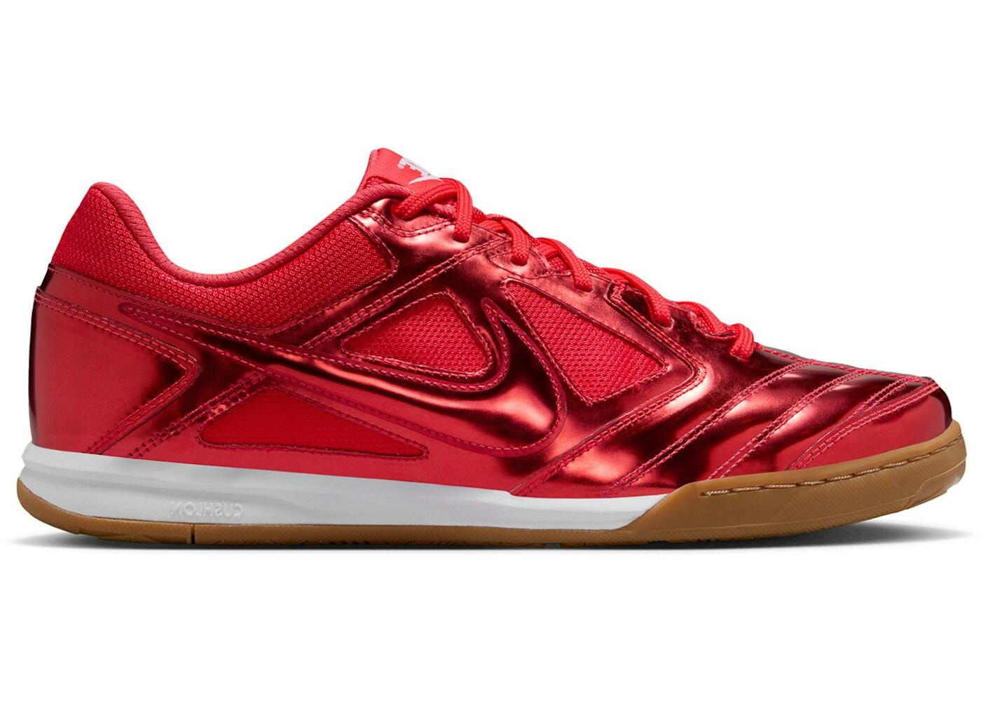 Nike GATO LV8 Scarpe da calcetto uomo Light Crimson White Gum Light Brown 2/2