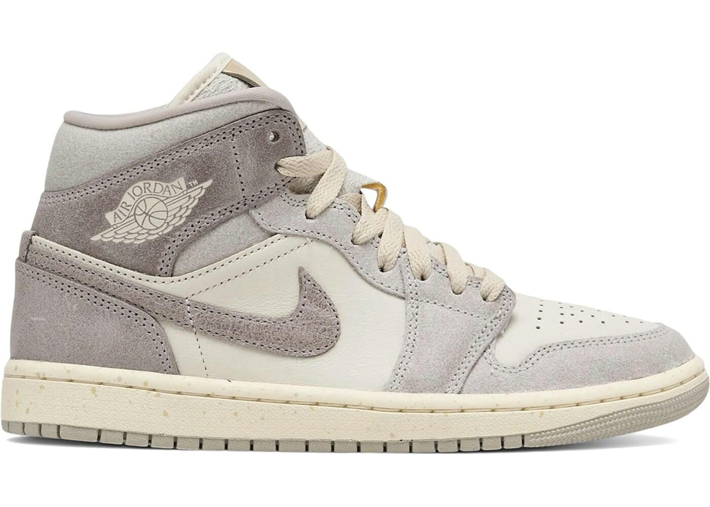 Air Jordan 1 Mid SE Femme - Light Iron Ore 2/2