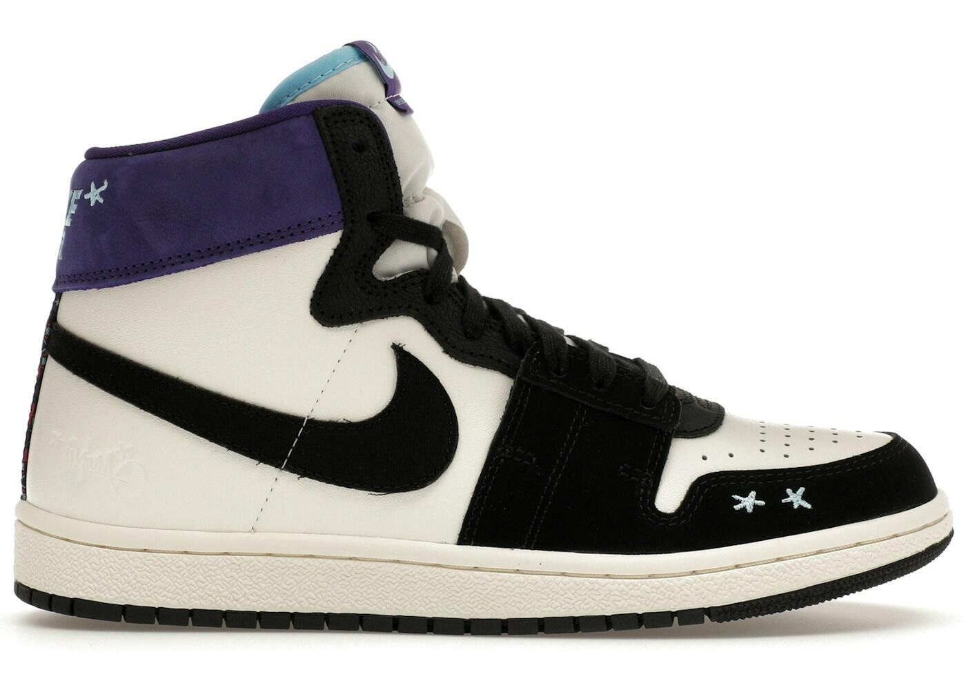 Jordan x Opium Paris Air Ship PE SP Black Court Purple 2/2