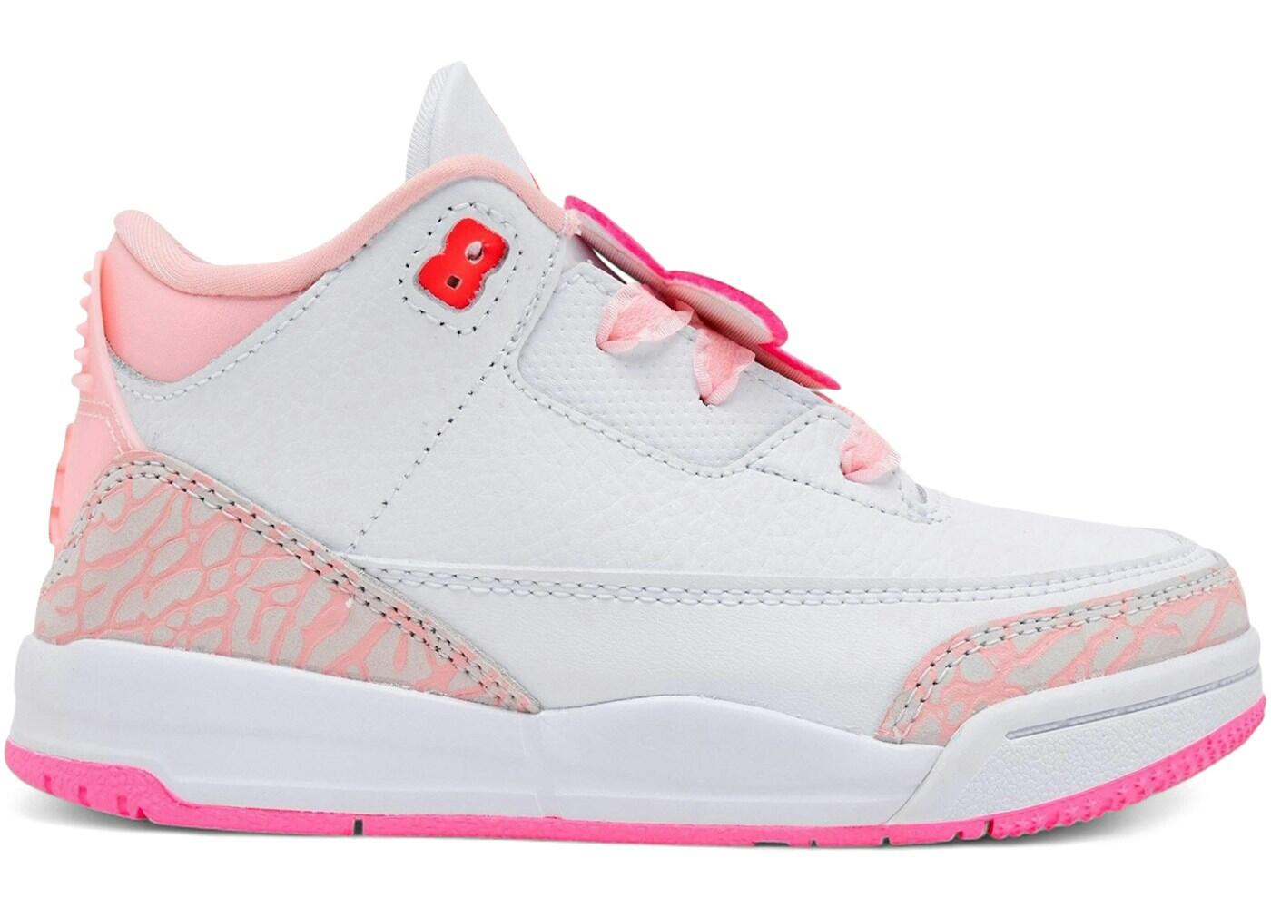 Jordan 3 Retro TD Pearl Pink - Toddler Sneakers 2/2