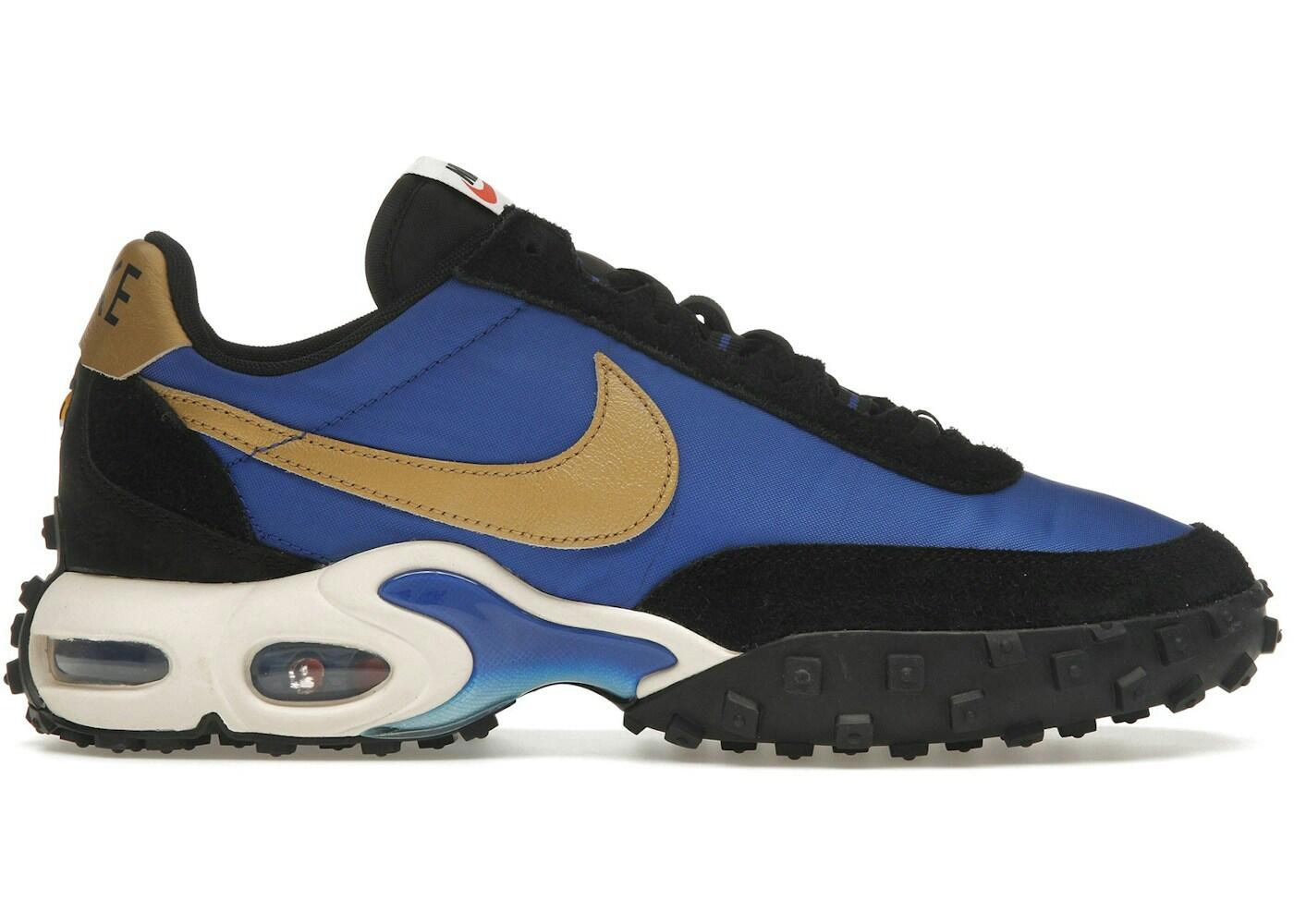 Nike Air Max Waffle Racer SP Hyper Blue Metallic Gold 2/2