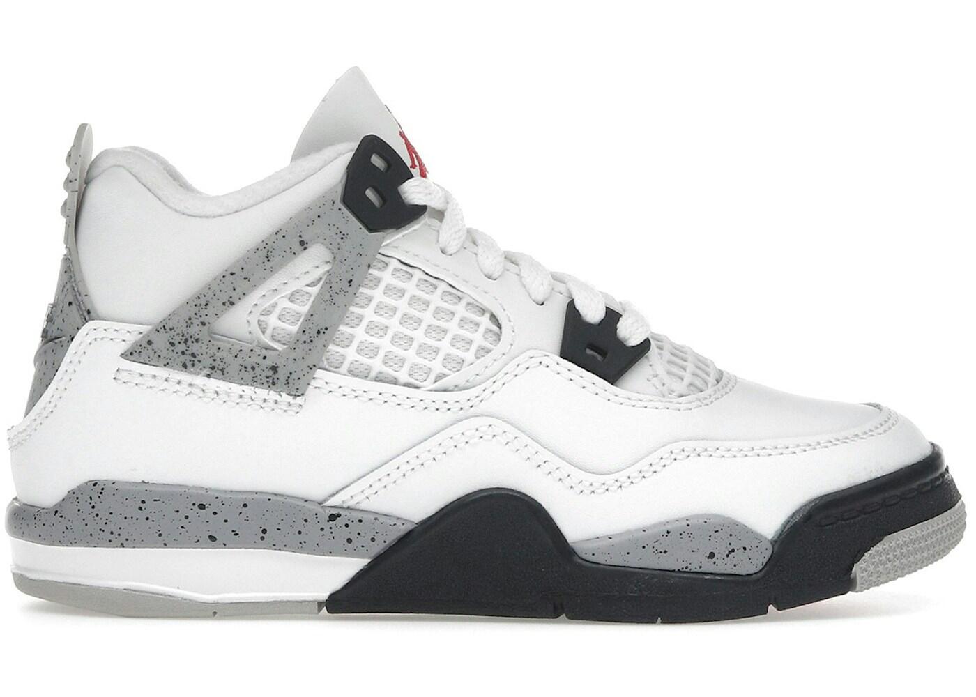 Nike Air Jordan 4 retro OG scarpe bambino bianco 2/2