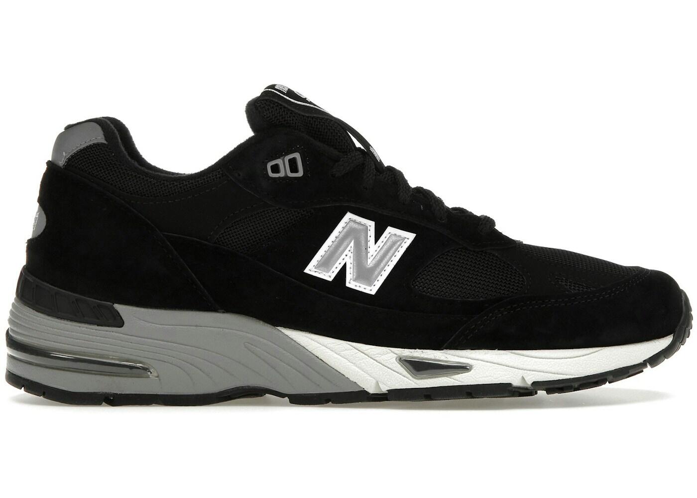 New Balance 991 Made in UK Black Silver 2/2