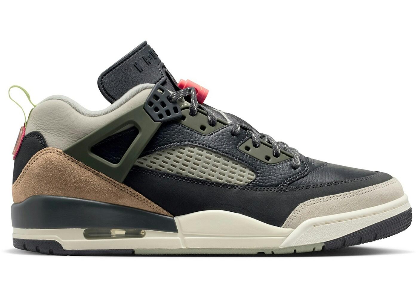 Jordan Spizike Low Anthracite Mango Cargo Khaki 2/2