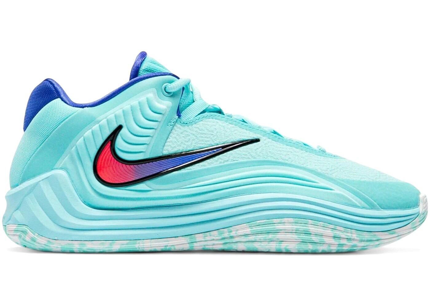 Nike Giannis Freak 7 'Ignition' - Light Aqua Bright Crimson Racer Blue 2/2