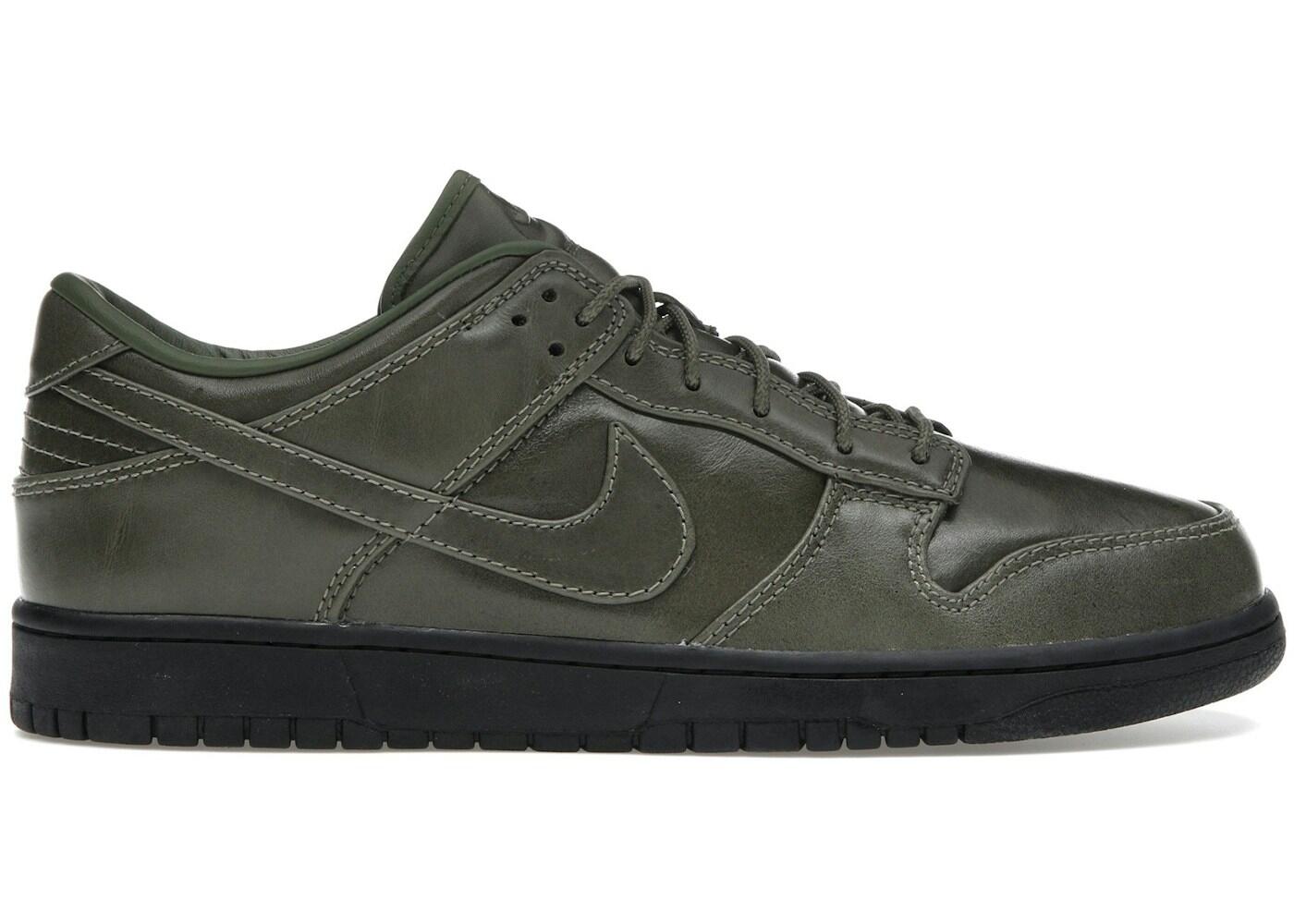 Nike Dunk Low Retro Premium Army Olive Black 2/2
