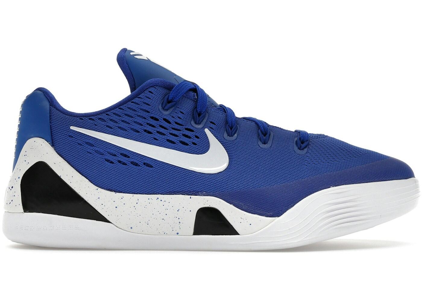 Nike Kobe IX baskets enfants basse - Game Royal/White 2/2