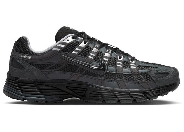 Nike P-6000 SE Anthracite Suede Black Chrome Metallic Silver | Decathlon