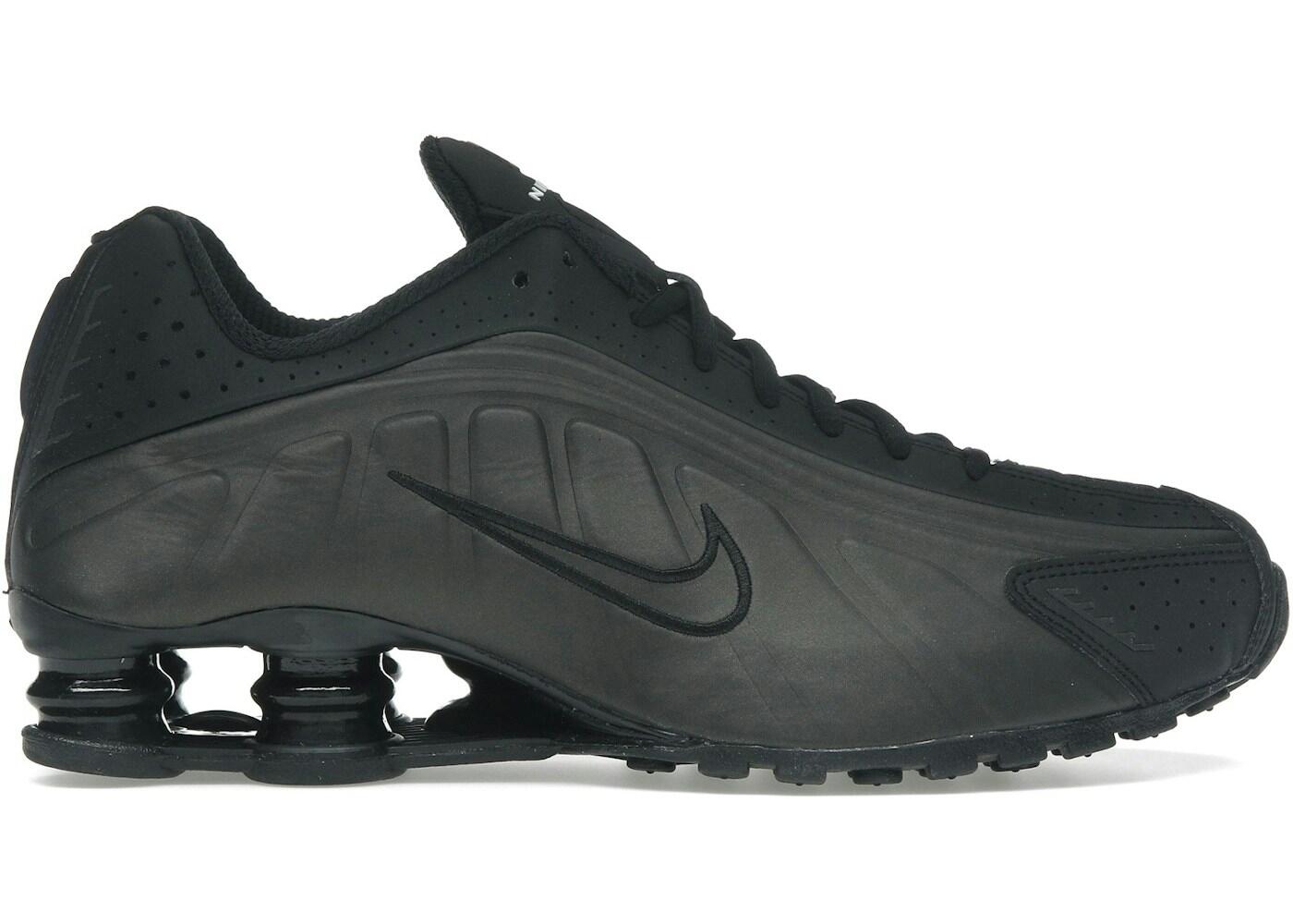 Nike Shox R4 Black Bright Crimson - Scarpe sportive uomo 2/2