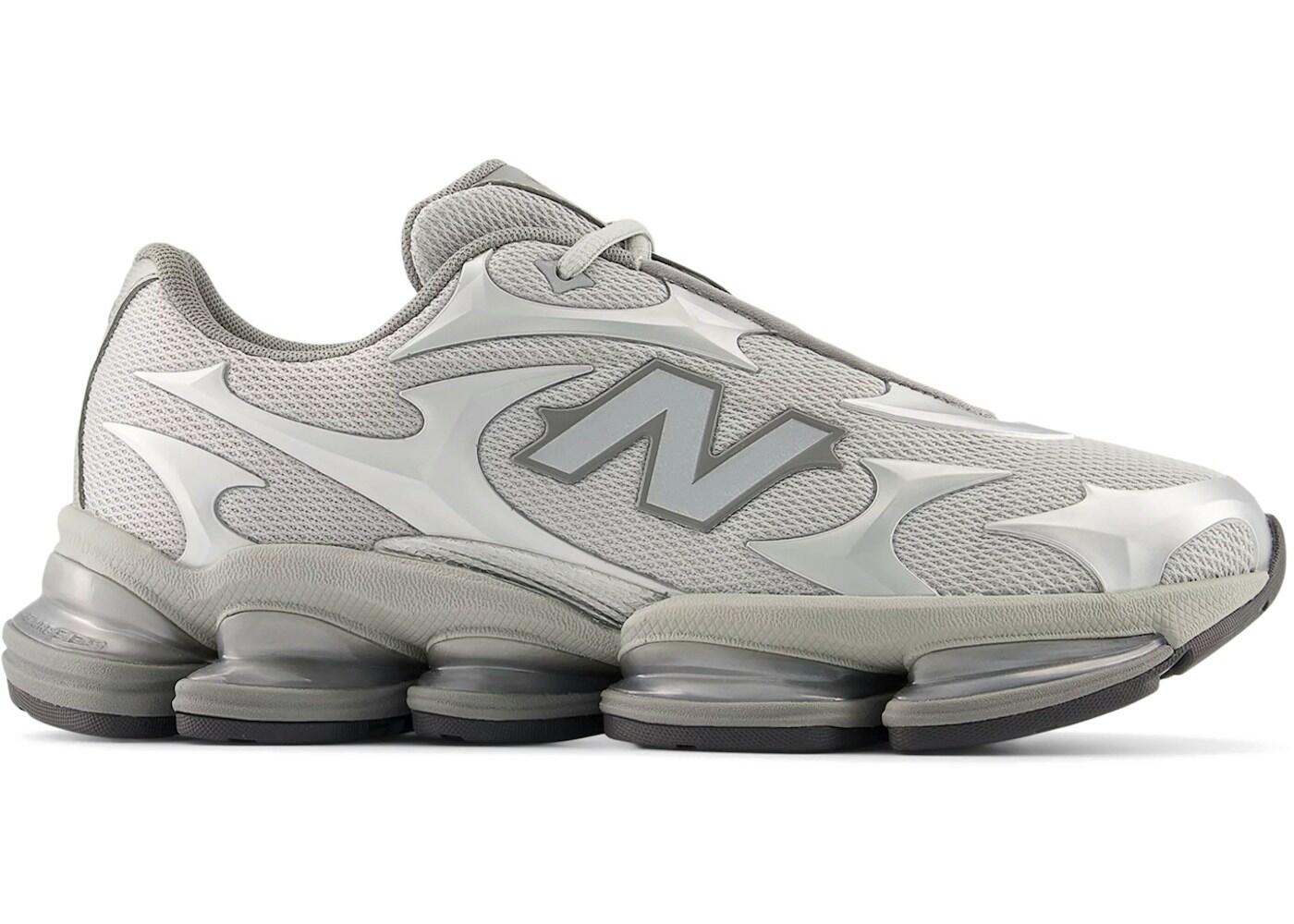 New Balance Abzorb U2000 5UW Silver Metallic - chaussures de marche larges 2/2