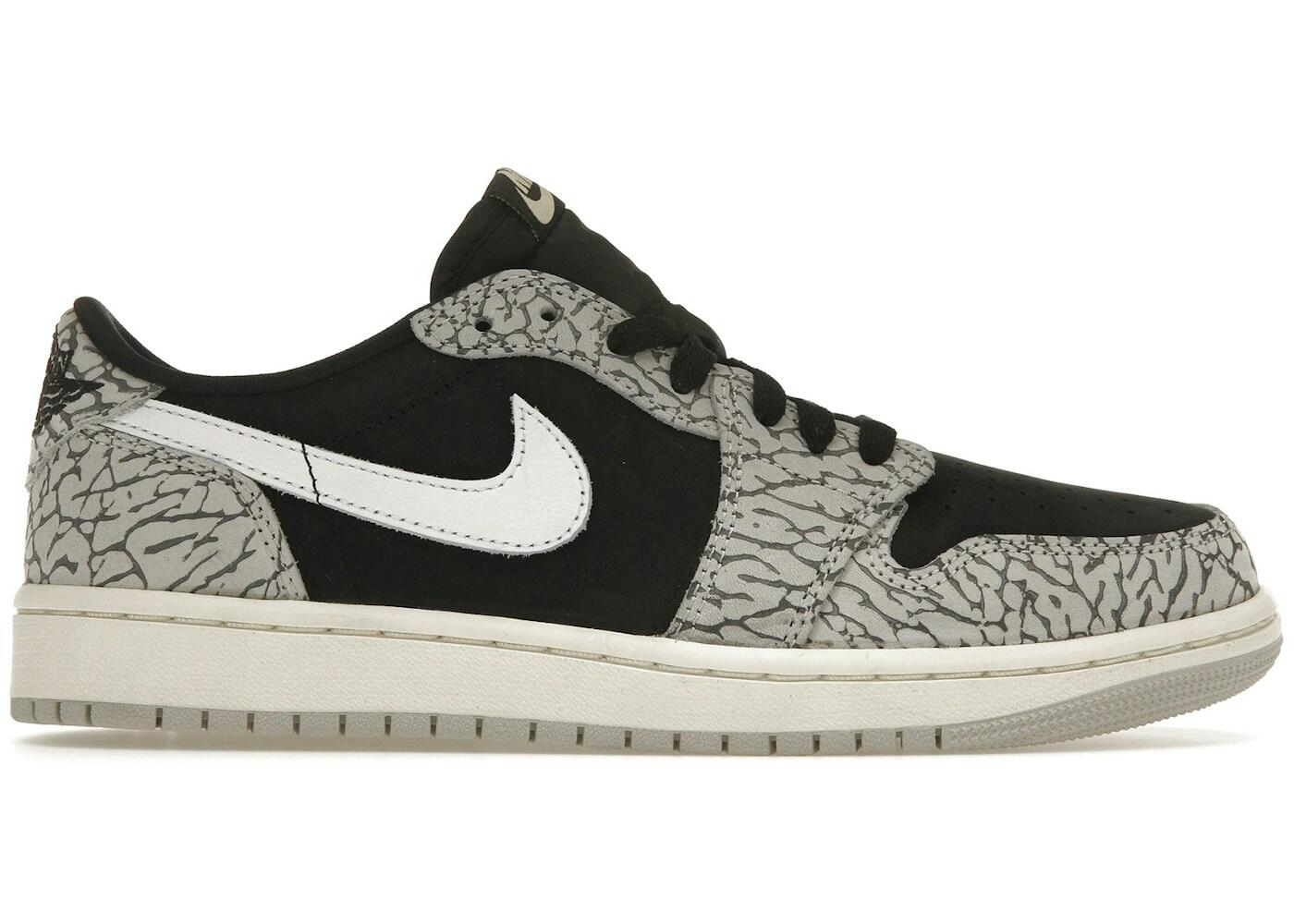 Jordan 1 Retro Low OG Black Cement (Women's) 2/2
