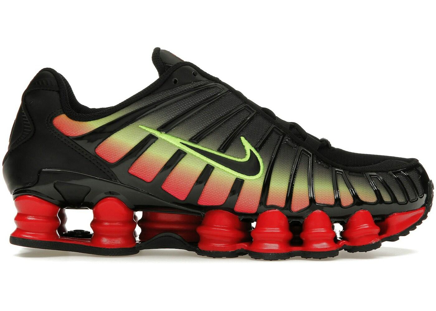 Nike Shox TL W Damen - Sportwalking-Schuhe, schwarz-limone 2/2