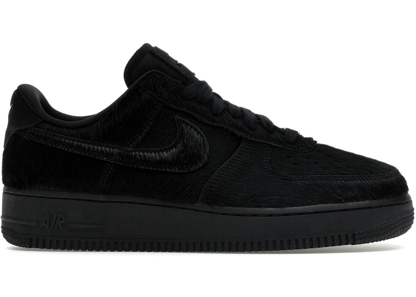 Nike Women's Air Force 1 '07 Black Pony Hair 2/2