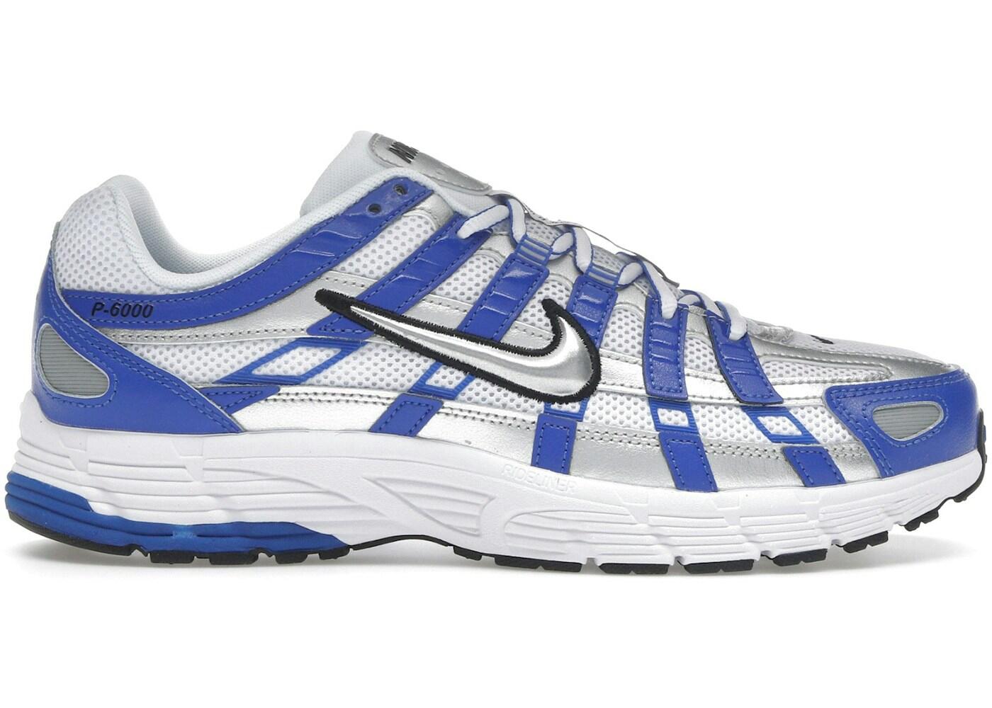 Nike P-6000 - Sneaker da uomo Racer Blue Metallic Silver White 2/2