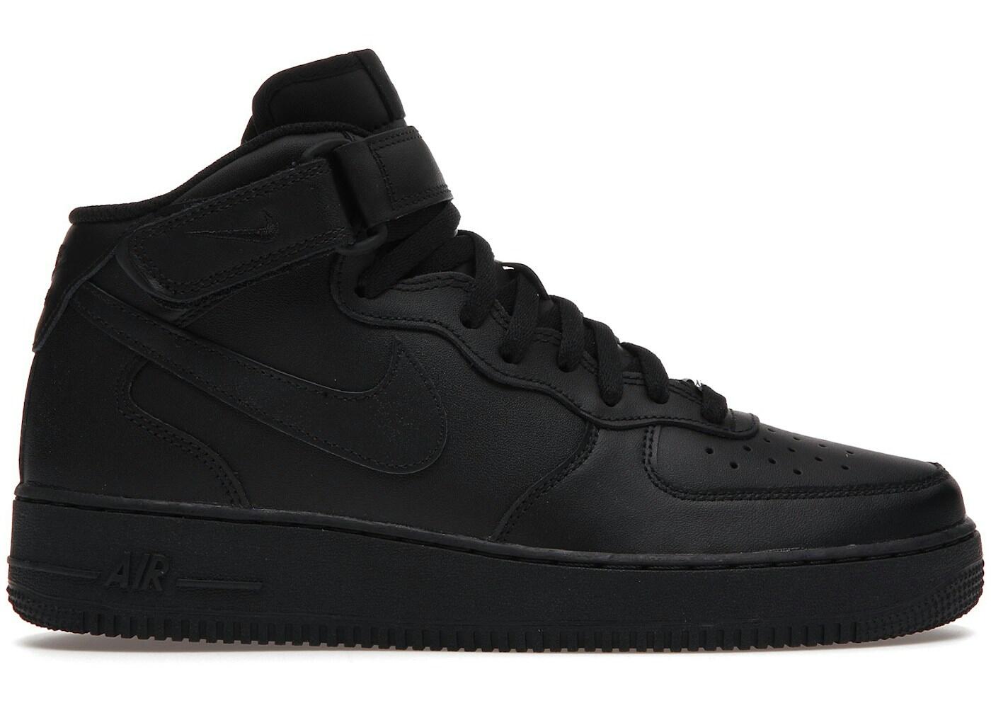 Nike Air Force 1 Mid '07 Triple Black 2/2