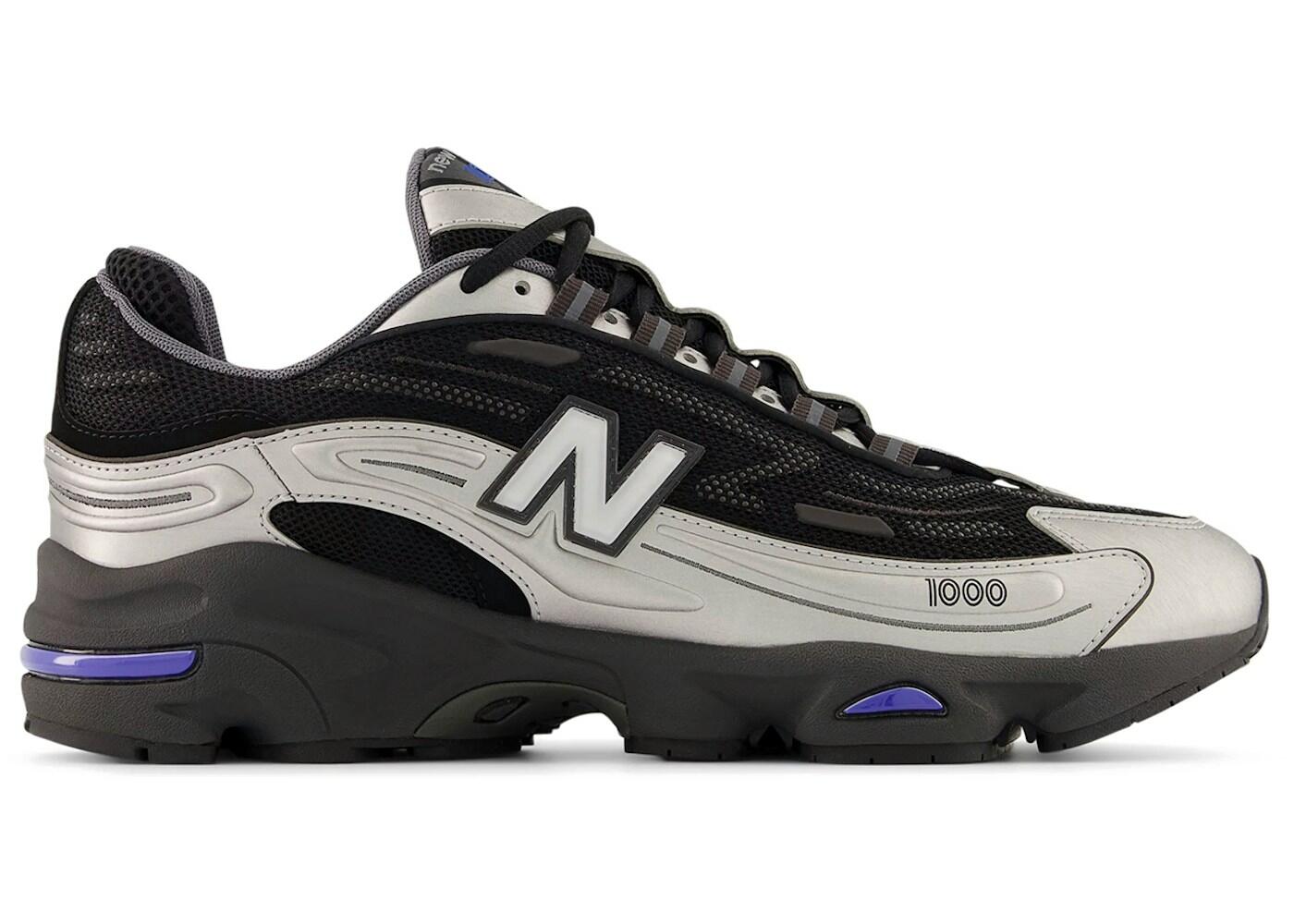 New Balance 1000D Silver Black Herrenschuh 2/2