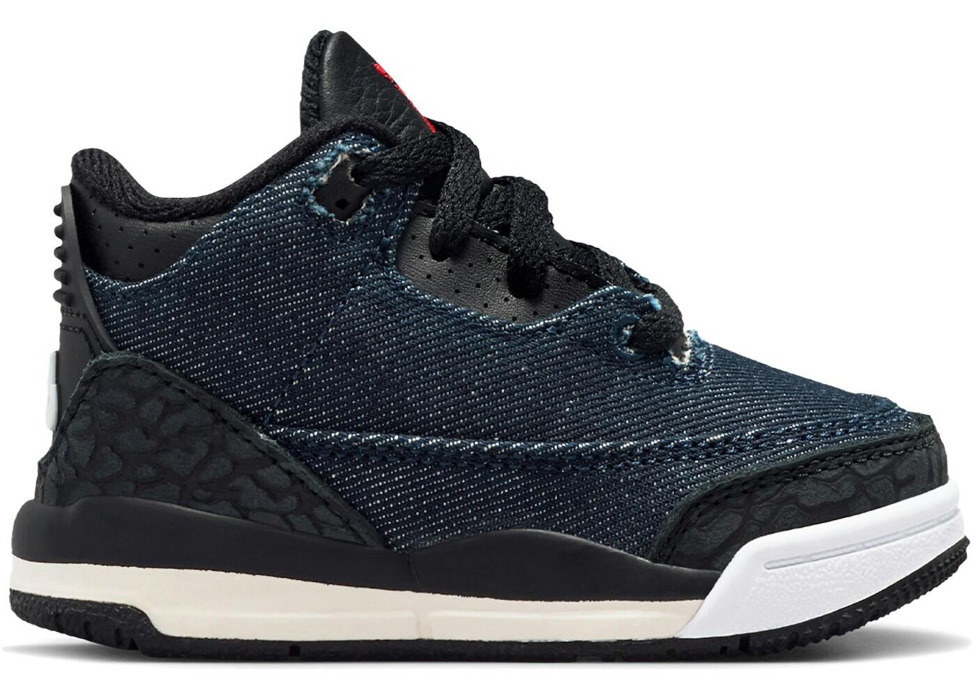 Air Jordan 3 x Levi's® TD Indigo Chaussures de Sport Enfant 2/2