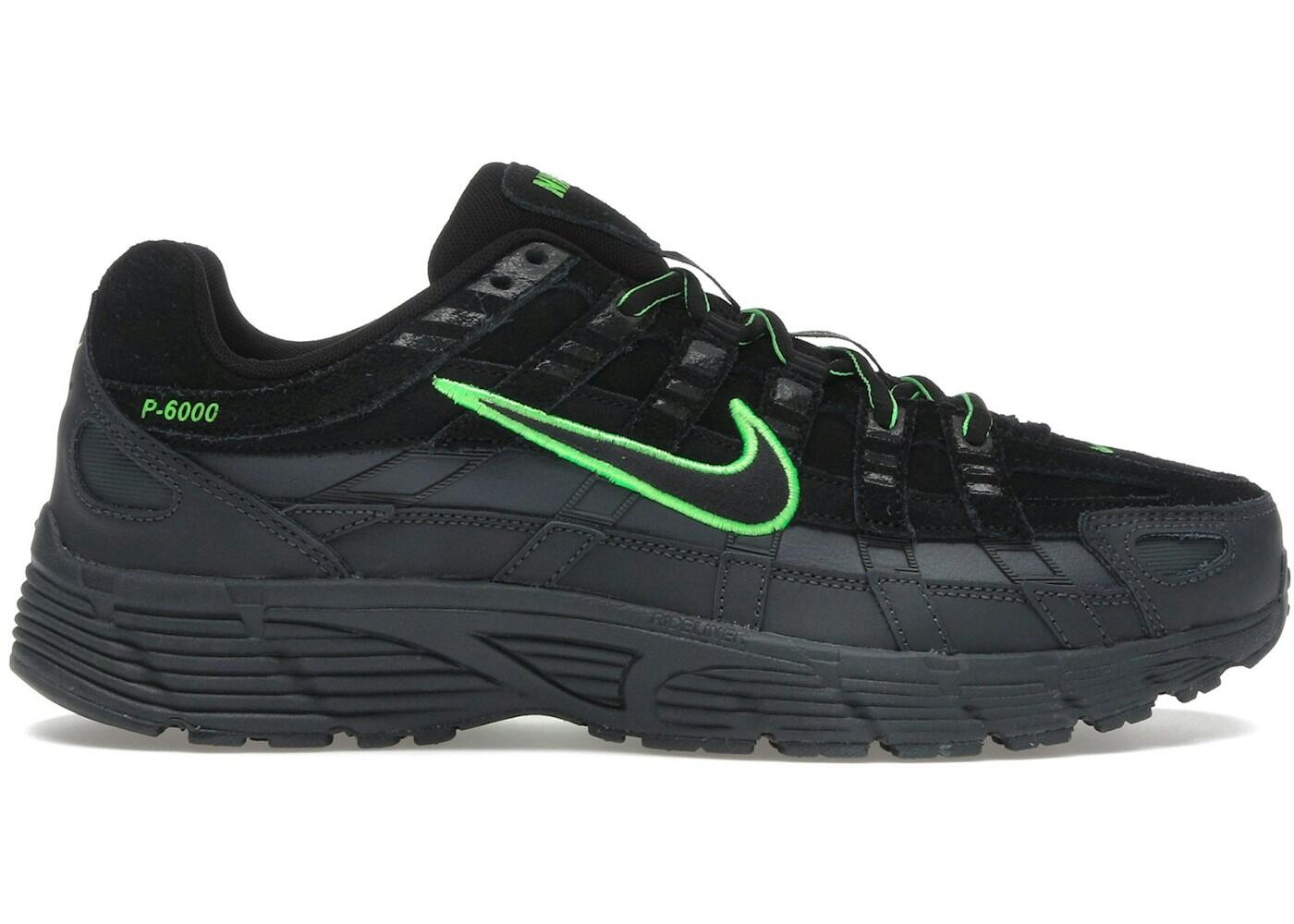 Nike P-6000 Uomo Black Green Strike Anthracite 2/2