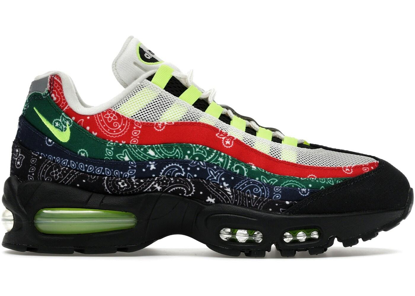 Nike Air Max 95 Scarpe Uomo - Volt, University Red 2/2