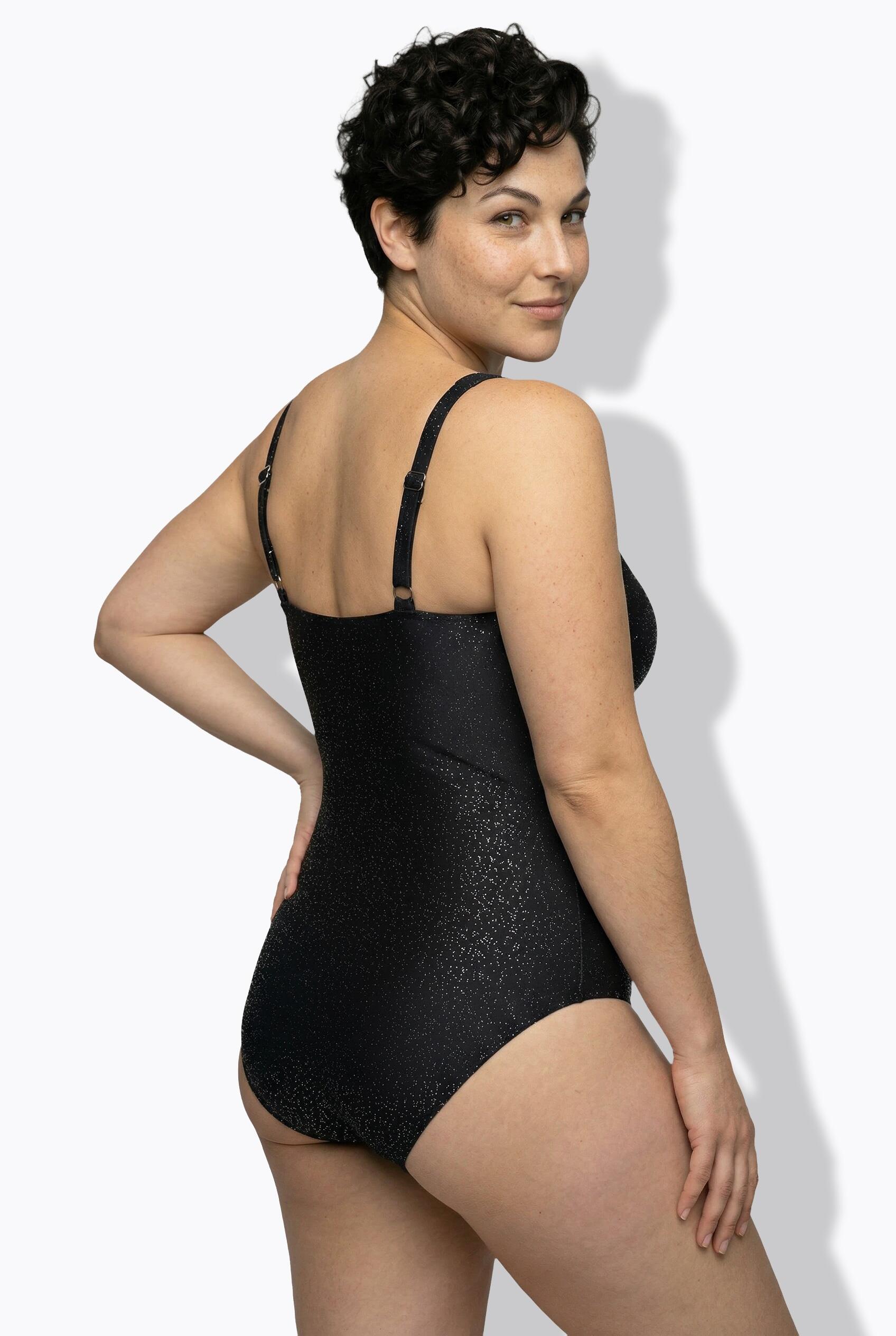 Femme Maillot de bain avec bonnets souples bretelles ajustables 2/7