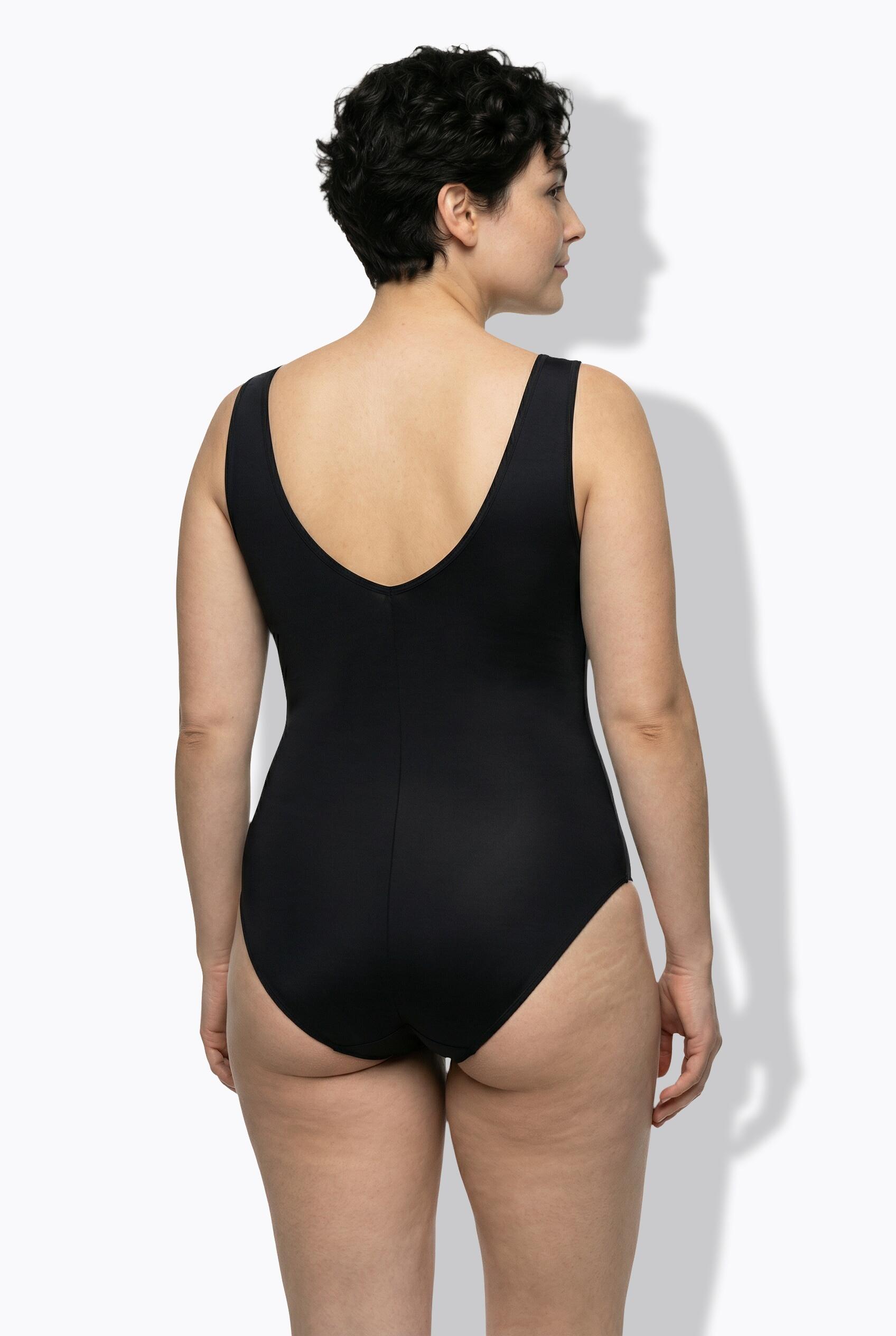 Damen Badeanzug Drapierung Farbverlauf Softcups recycelt 2/7