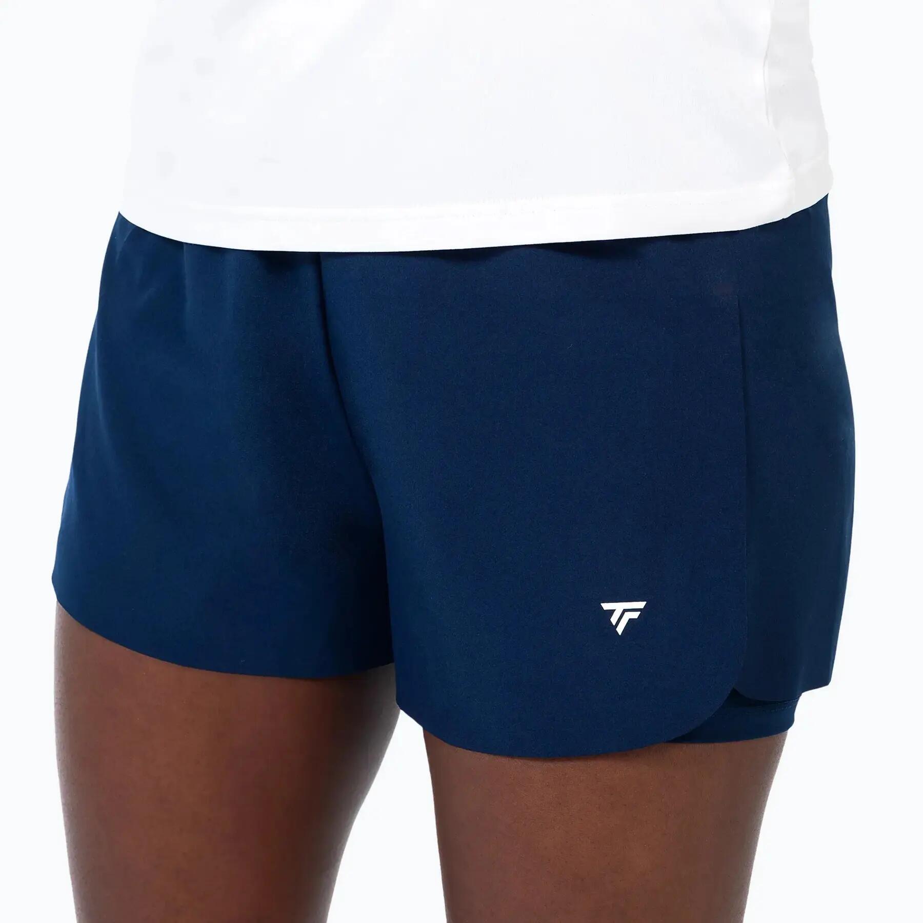 Calções para mulheres Tecnifibre Team Stretch 3/5