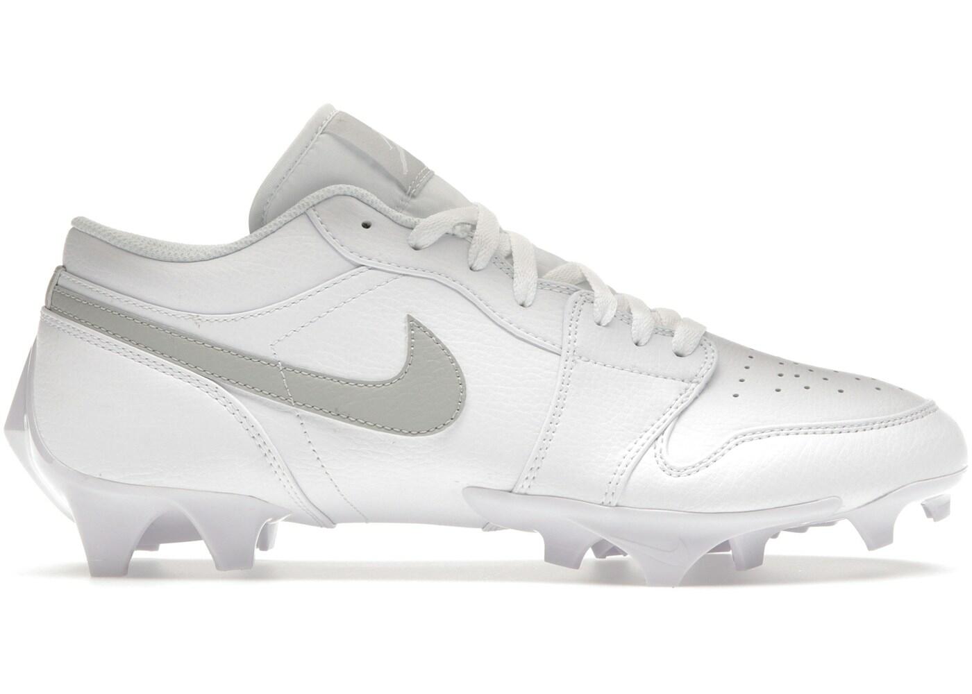 Jordan 1 Low TD Cleat White Grey Fog 2/2