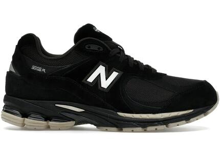 New Balance 2002R Black Timber Wolf White