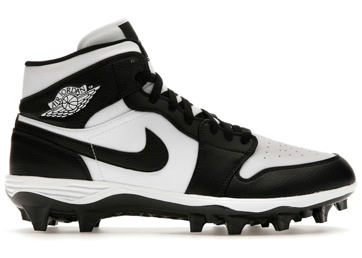 Chaussure de football haute Jordan 1 Mid TD Panda 2/2