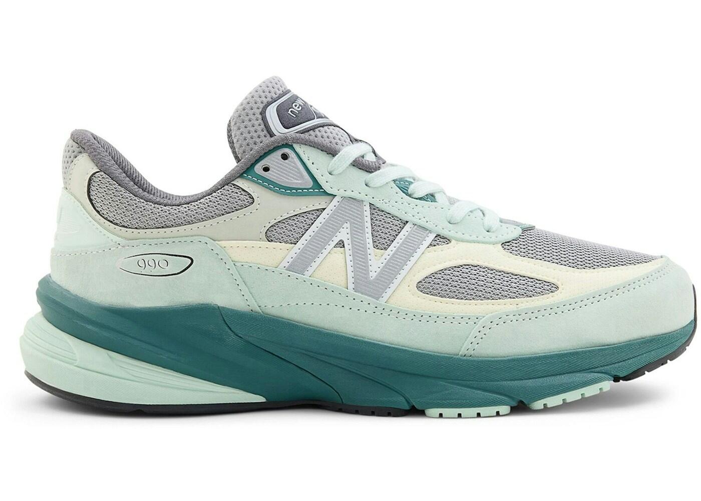 New Balance 990v6 MiUSA Community Mint - Herren Sportwalking Schuh 2/2