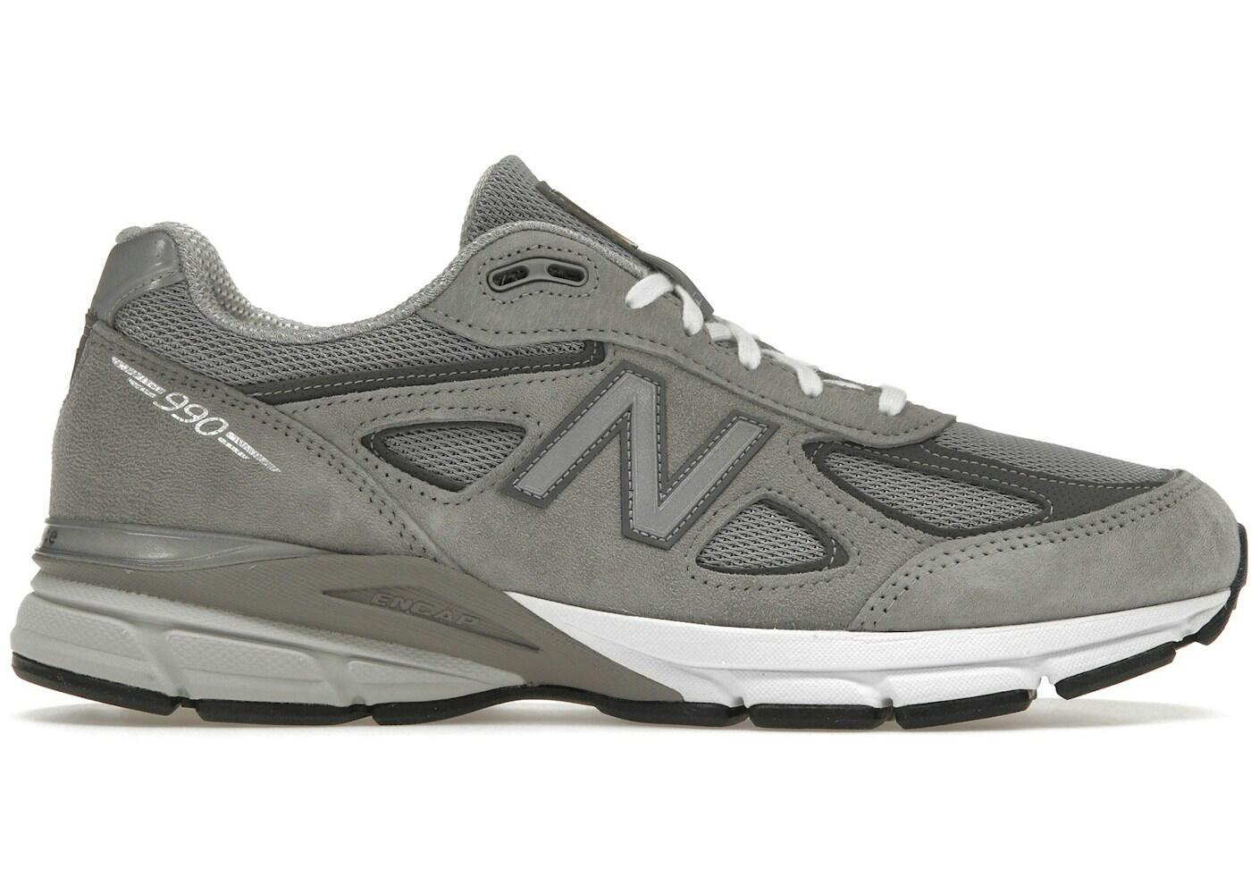 New Balance 990v4 MiUSA Grey Silver 2/2